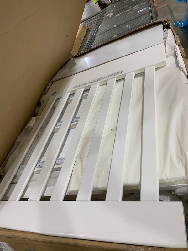 Photo 1 of Graco Remi 4-in-1 Convertible Crib & Changer, White
