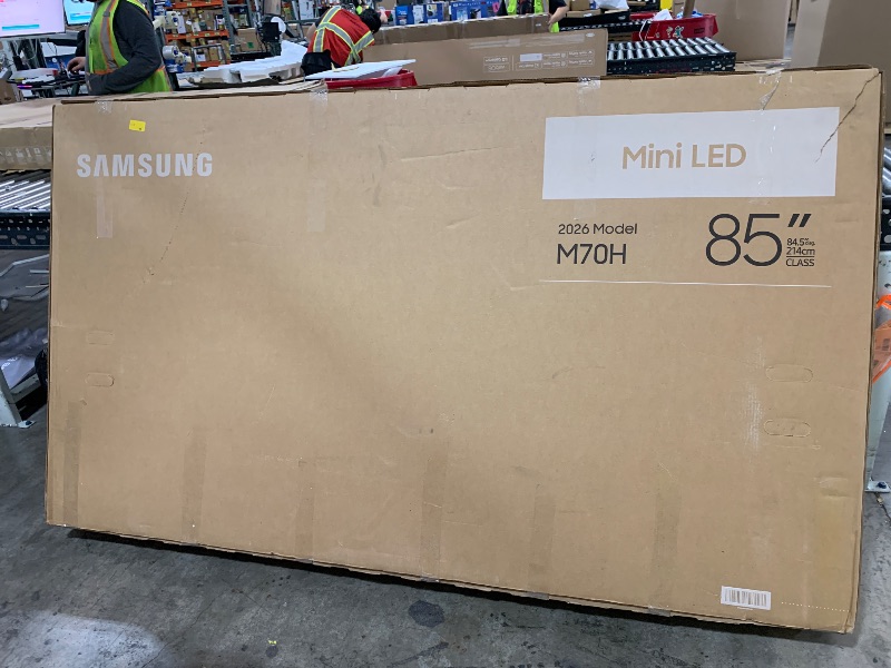 Photo 1 of FOR PARTS ONLY ********** Samsung 85-Inch Class M70H Series, Mini LED, 4K, Smart TV, 2026 Model
