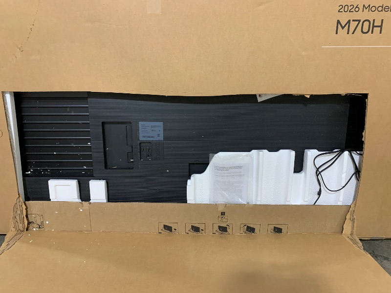 Photo 1 of FOR PARTS ONLY ********** Samsung 85-Inch Class M70H Series, Mini LED, 4K, Smart TV, 2026 Model