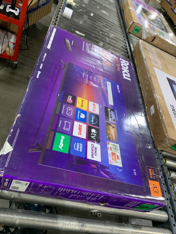 Photo 1 of Roku 43-Inch Select Series Smart TV 2026-4K HDR TV - RokuTV