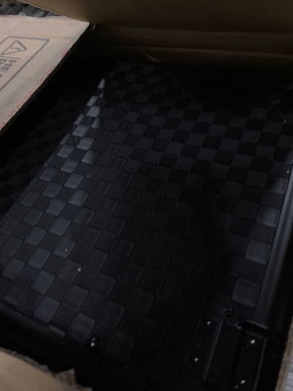 Photo 1 of Stagiant Rolling Makeup Case - 4 Drawers, Black Checkerboard