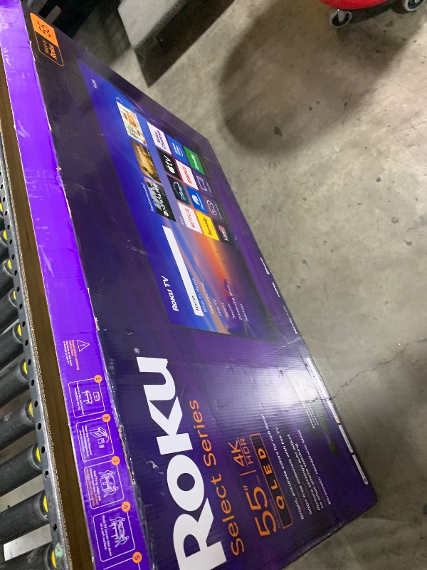 Photo 1 of Roku 55-Inch Select Series Smart TV 2026-4K QLED TV - Roku TV
