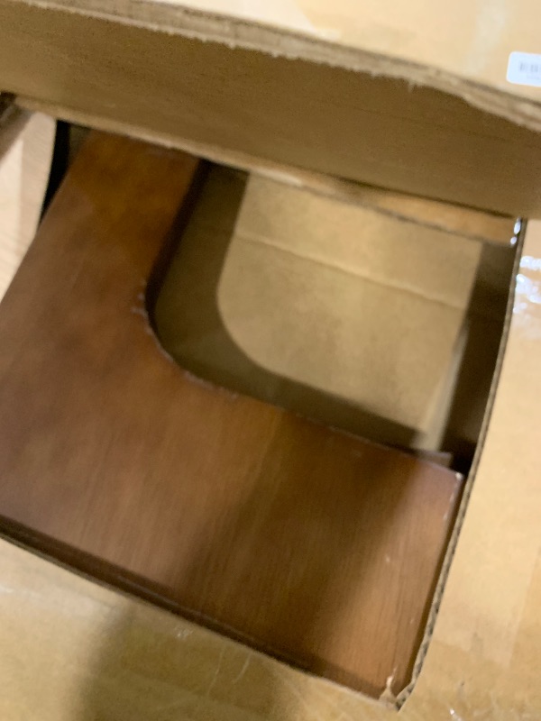 Photo 1 of SoulNest Mid Century Walnut Coffee Table (Triangle, Small)
