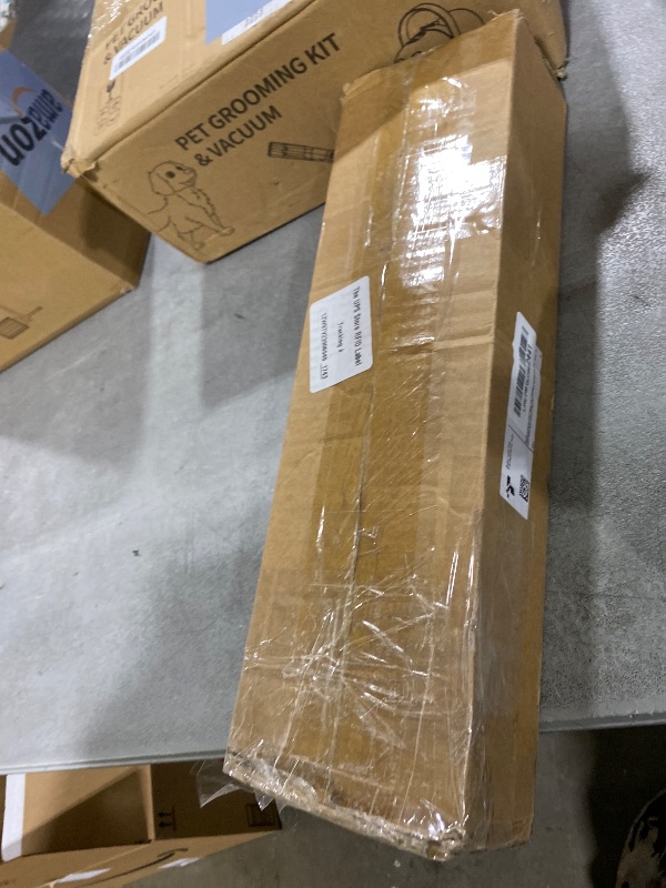 Photo 1 of EQURROY Brown Double Curtain Rod 48-84 Inch