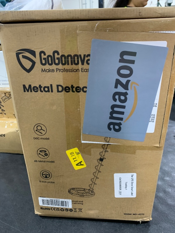 Photo 1 of GoGonova Metal Detector with LCD Display