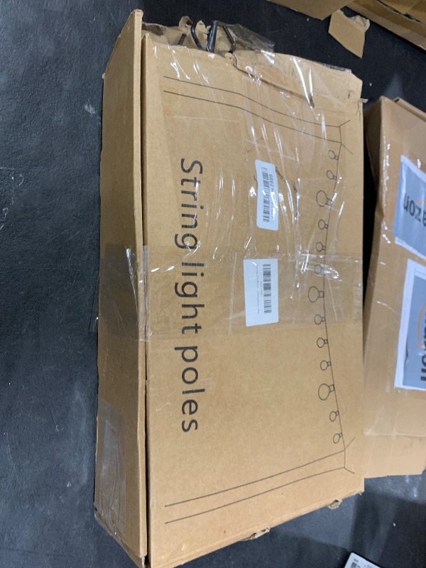 Photo 1 of Beizelte 10Ft String Light Poles (4 Pack)