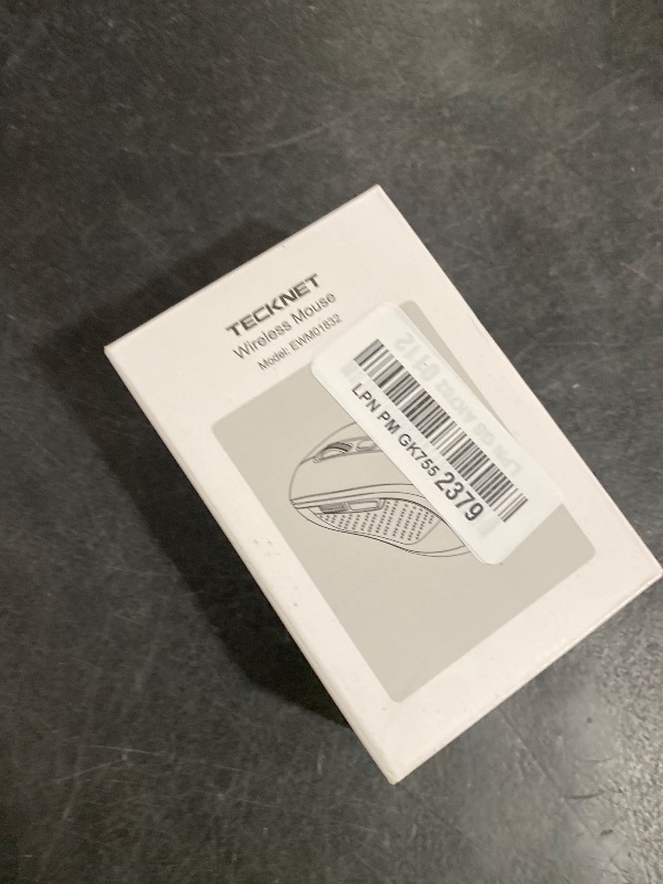 Photo 1 of TECKNET Wireless Mouse - Bluetooth 5.0/3.0 + 2.4GHz, 4000 DPI
