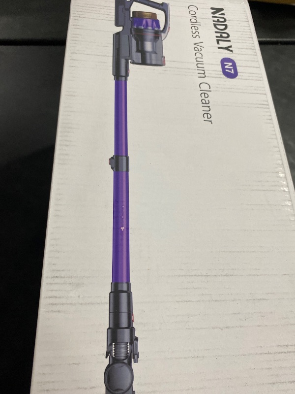Photo 1 of NADALY Cordless Vacuum Cleaner 650W 55KPa