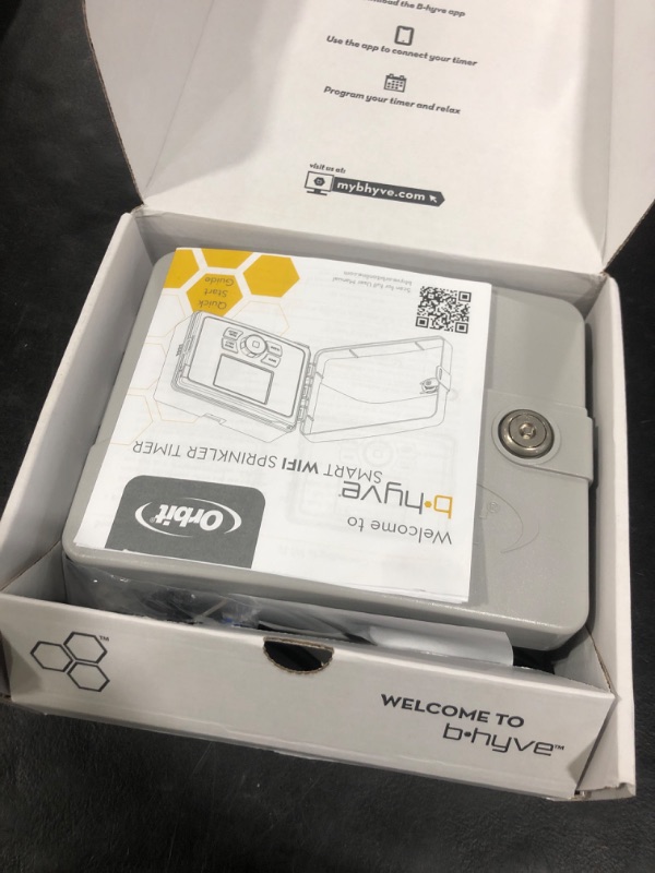 Photo 1 of Orbit B-hyve Smart Indoor/Outdoor Sprinkler Controller - 6-Zone - App Controlled Smart Controller with Custom Irrigation Schedules - Weatherproof Multi-Zone Sprinkler System - 57946