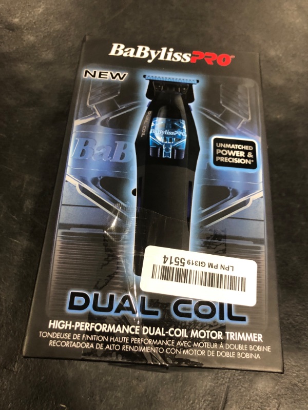 Photo 1 of BaBylissPRO FX7095B Dual Coil Trimmer