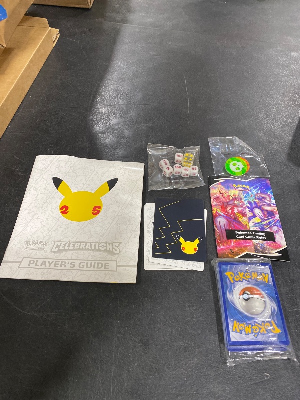 Photo 1 of Pokemon 25th Anniversary Celebrations Elite Trainer Box