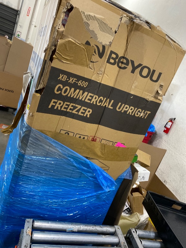 Photo 1 of BEYOU Commercial Freezer Upright,Merchandiser Freezer for Kitchen,Garage