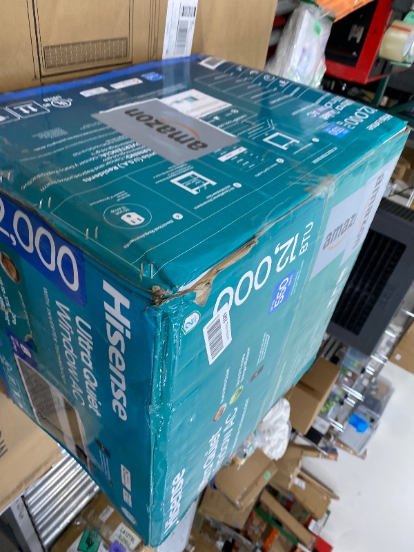 Photo 1 of Hisense 12,000 BTU Inverter Window Air Conditioner with Wi-Fi