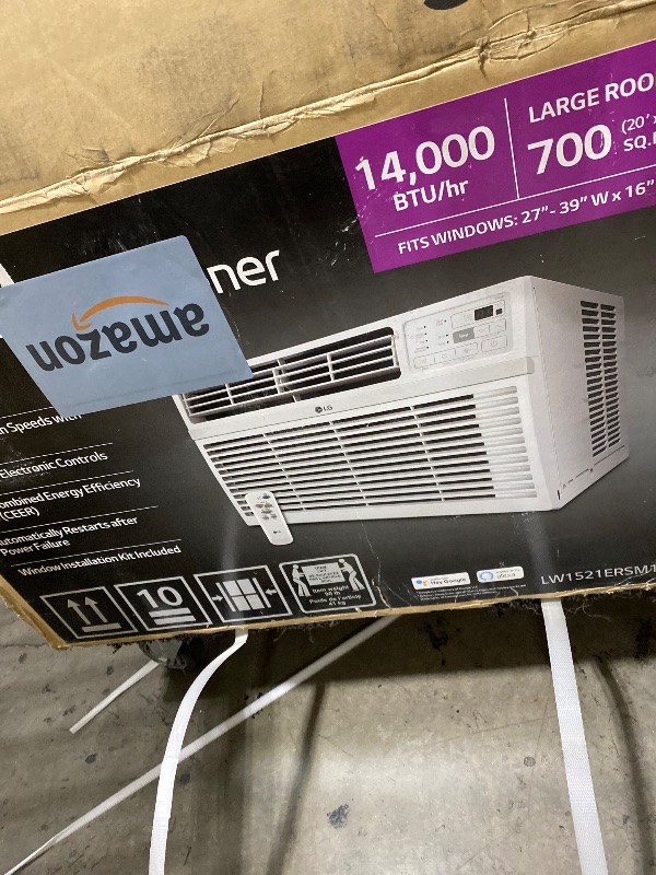 Photo 1 of LG 14,000 BTU Smart Window Air Conditioner