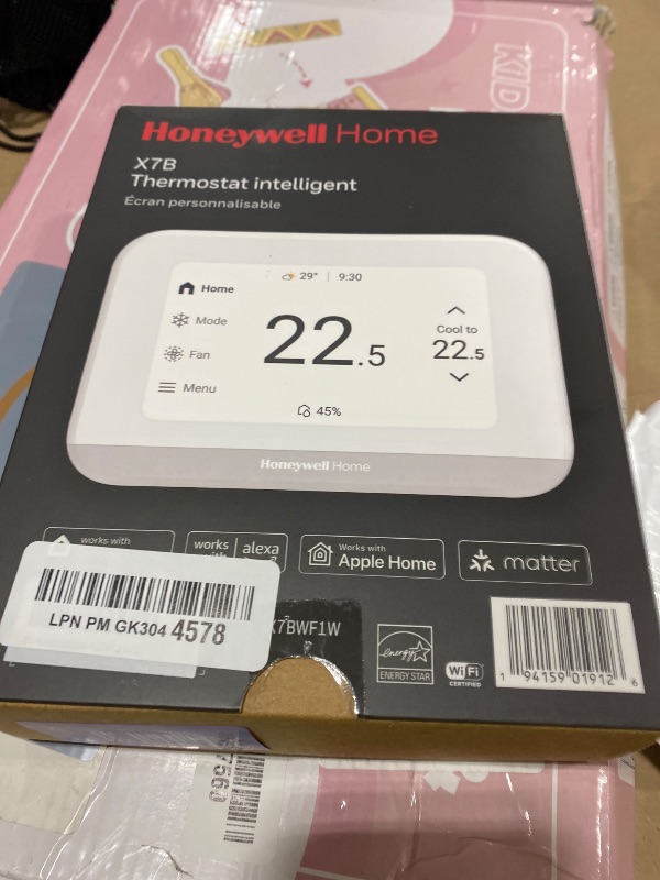 Photo 1 of Honeywell Home X7B Smart Wi-Fi Programmable Thermostat