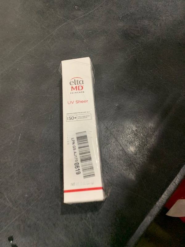 Photo 1 of EltaMD UV Sheer Face and Body Sunscreen SPF 50+, 3 oz