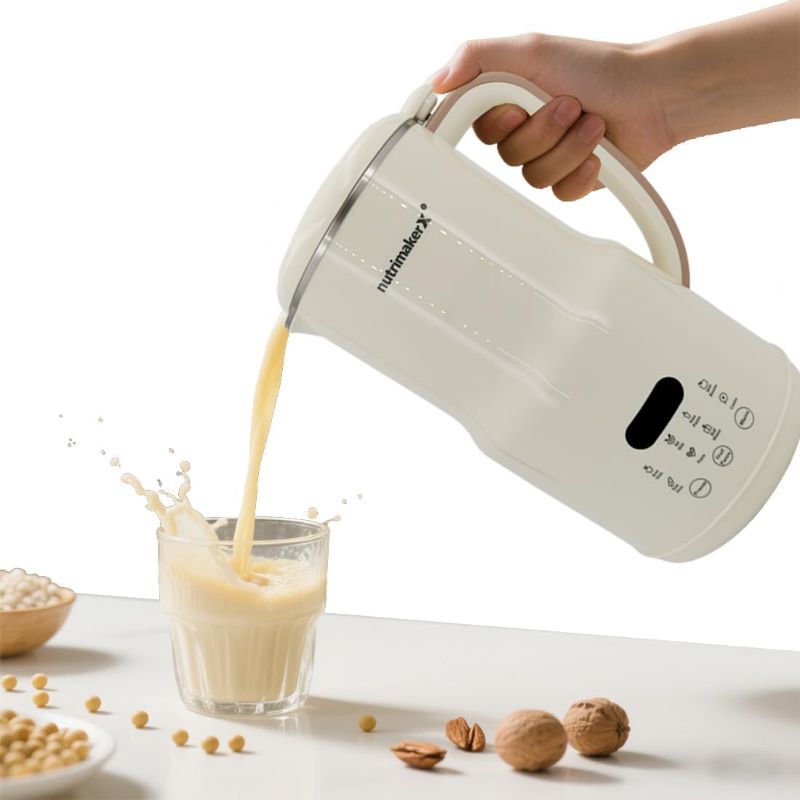 Photo 1 of Nut Milk Maker Machine, 40.6oz 8-in-1 Almond Soy Oat Milk Maker