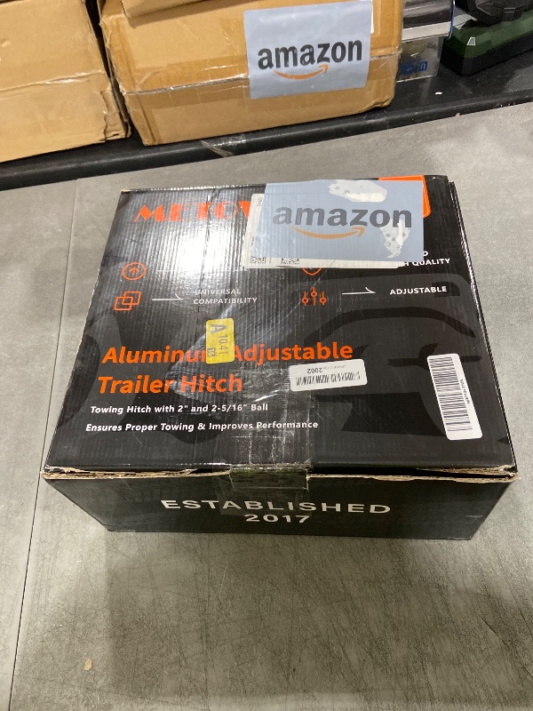 Photo 1 of METOWARE 2.5'' Aluminum Adjustable Trailer Hitch - 18K GTW