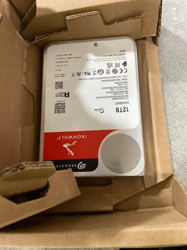 Photo 1 of Seagate IronWolf 12TB NAS Internal Hard Drive