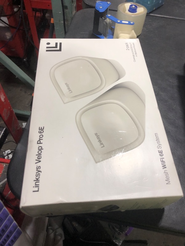 Photo 1 of Linksys Velop Pro 6E AXE Wireless Router