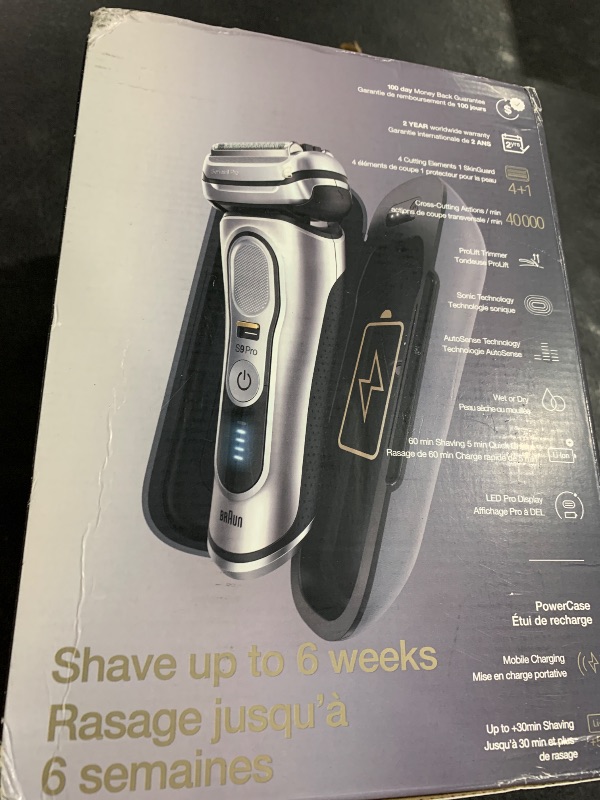 Photo 1 of Braun Series 9 Pro 9477cc Electric Shaver