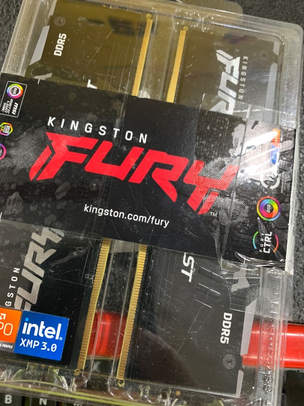 Photo 1 of Kingston FURY Beast 32GB DDR5 RGB Memory Kit