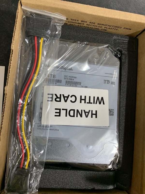 Photo 1 of HelioSeal 14TB 3.5" SATA Hard Drive