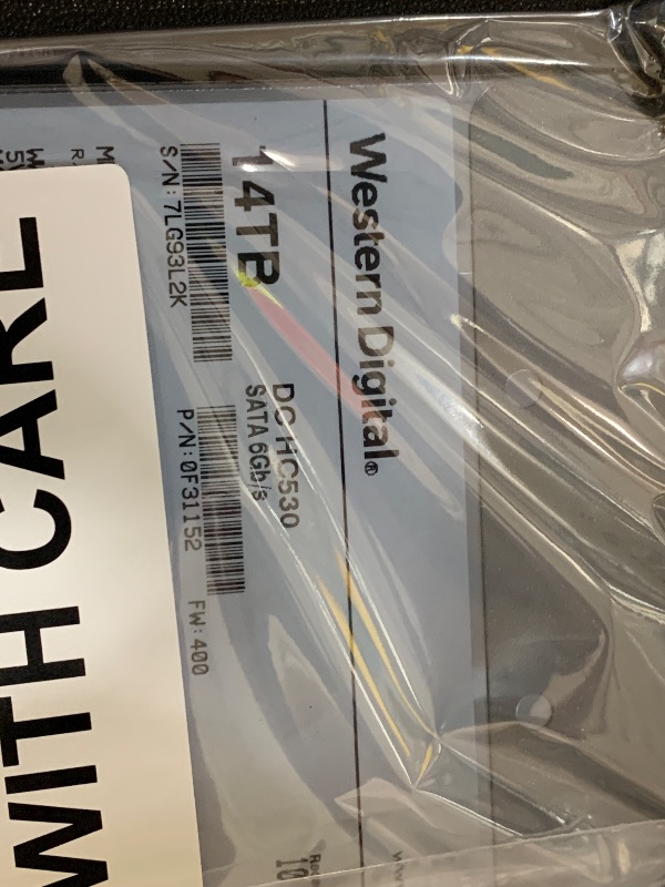 Photo 1 of HelioSeal 14TB 3.5" SATA Hard Drive