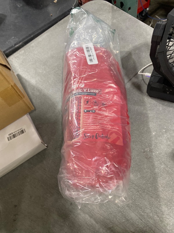 Photo 1 of Klymit Static V Luxe Red Inflatable Sleeping Pad