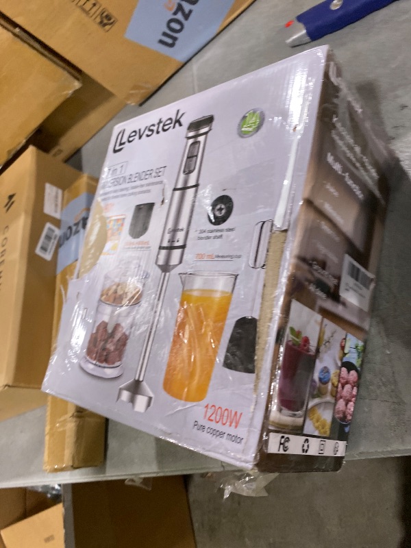 Photo 1 of Levstek Immersion Hand Blender Set, 1200W 20-Speed