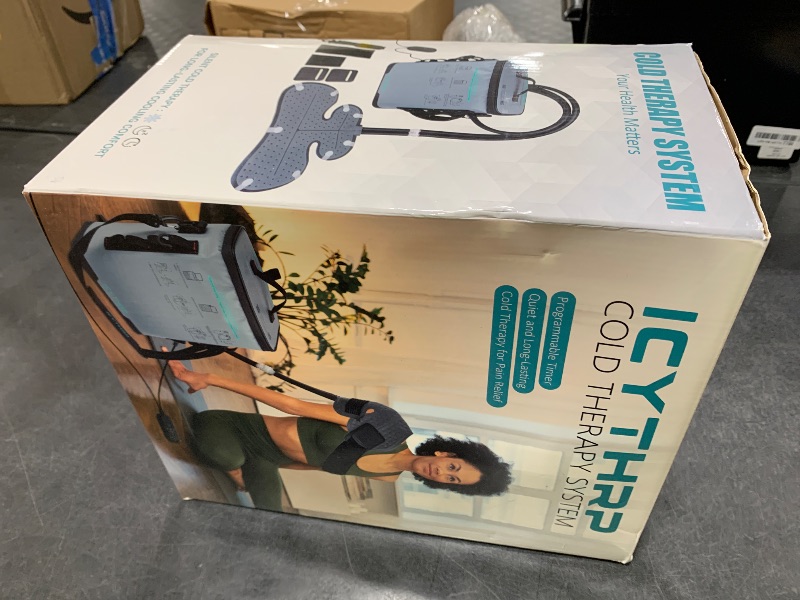 Photo 1 of ICYTHRP Cold Therapy Machine for Shoulder - Gray, Programmable Timer
