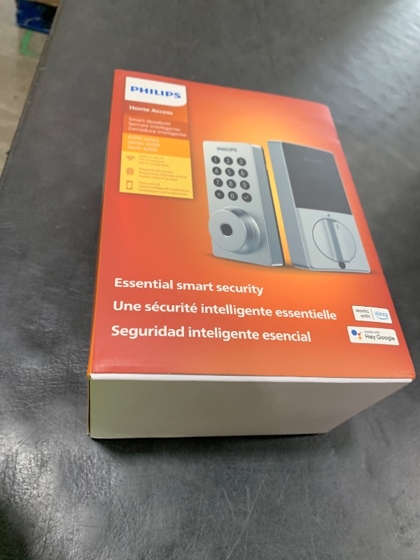 Photo 1 of Philips Wi-Fi Smart Deadbolt Lock, Keyless Entry