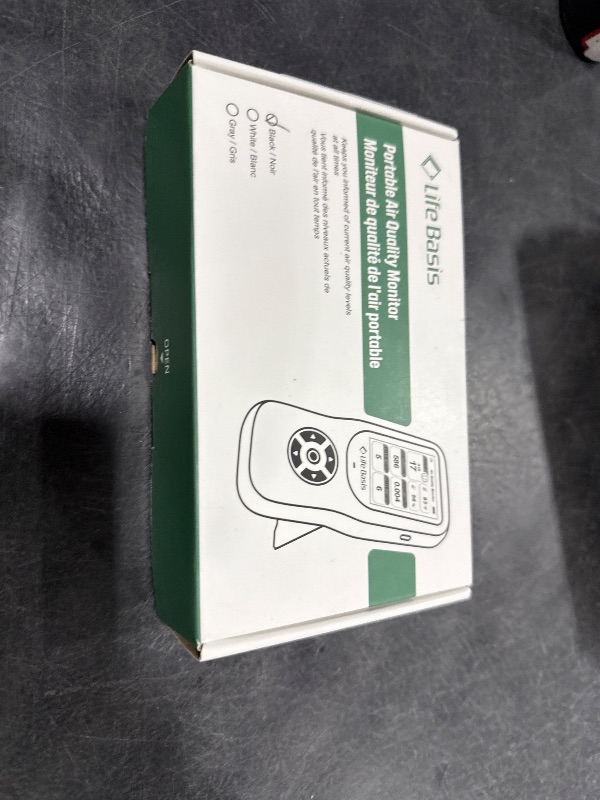 Photo 1 of LifeBasis Air Quality Monitor Indoor, 11-in-1 Detector
