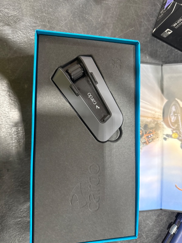 Photo 1 of Cardo PACKTALK Edge Motorcycle Bluetooth Headset - Single Pack