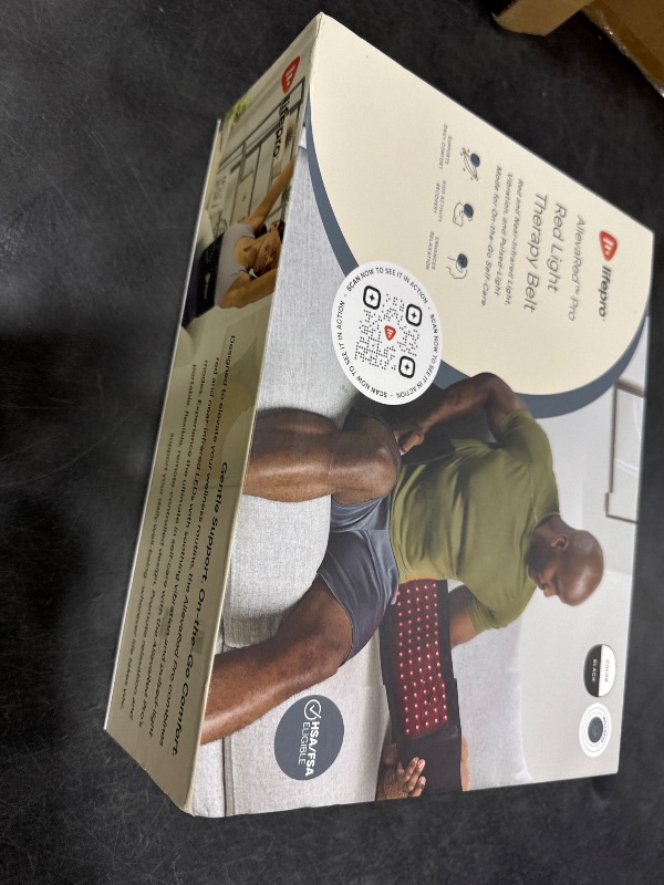 Photo 1 of Lifepro Allevared Pro Red Light Therapy Belt with Pulse Modes & Vibration