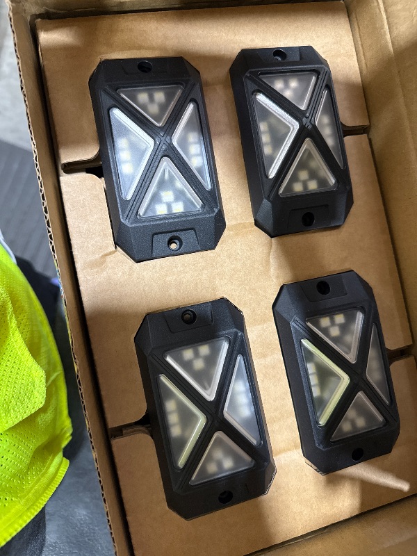 View 3 of MICTUNING C4 RGBW Rock Lights - 12 Pods, 360° Wide Beam Underglow Kit