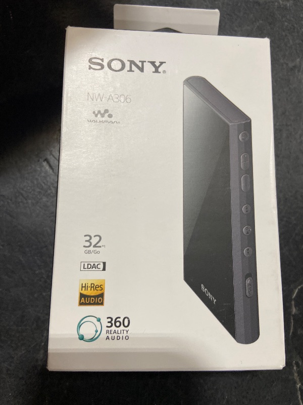 Photo 1 of Sony NW-A306 Walkman 32GB Hi-Res Digital Music Player