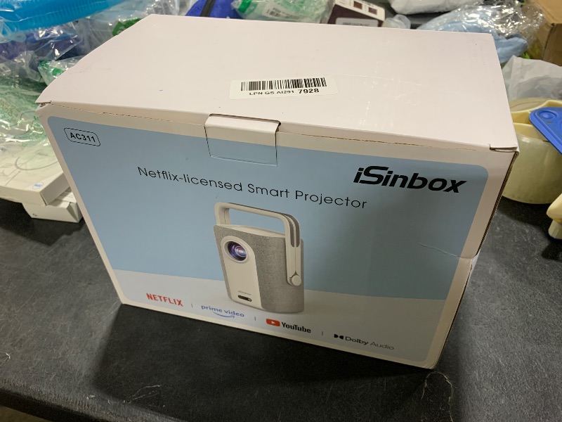 Photo 1 of iSinbox Short Throw 4K Projector with Netflix, Auto Focus