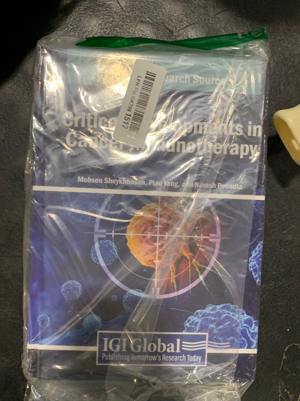 Photo 1 of Critical Developments in Cancer Immunotherapy Book
