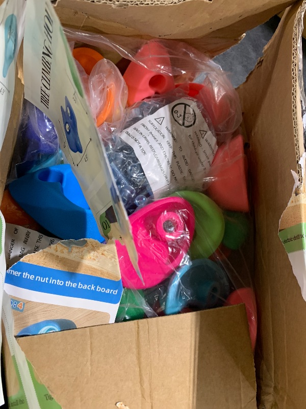 Photo 1 of SREHRLY 50 PCS Rock Climbing Wall Holds