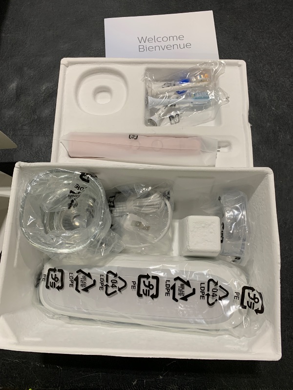 Photo 1 of Philips Sonicare DiamondClean 9500 Electric Toothbrush 3 Brush Heads, Pink