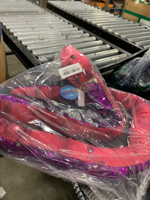 Photo 1 of Bottles N Bags 67" Plush Sequin Snake
