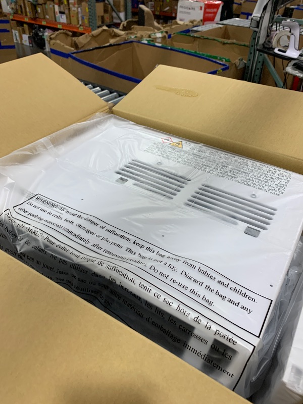 Photo 1 of Frigidaire 8,000 BTU Window Air Conditioner with Remote Control, Cools Up to 350 Sq. Ft., Quiet Operation, Eco Mode, 3 Fan Speeds, Auto Restart, White