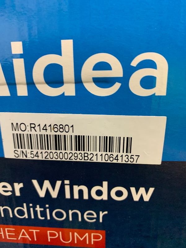 Photo 1 of Midea 12000 BTU Window Air Conditioner with Heat