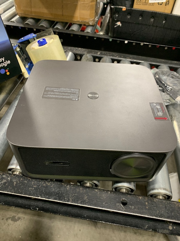 Photo 1 of HAPPRUN 3000 ANSI Lumens Outdoor Projector with Official Google TV
