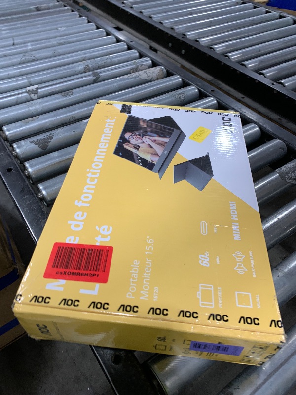 Photo 1 of AOC 16" Portable Monitor FHD IPS USB-C Smart Cover 16T20