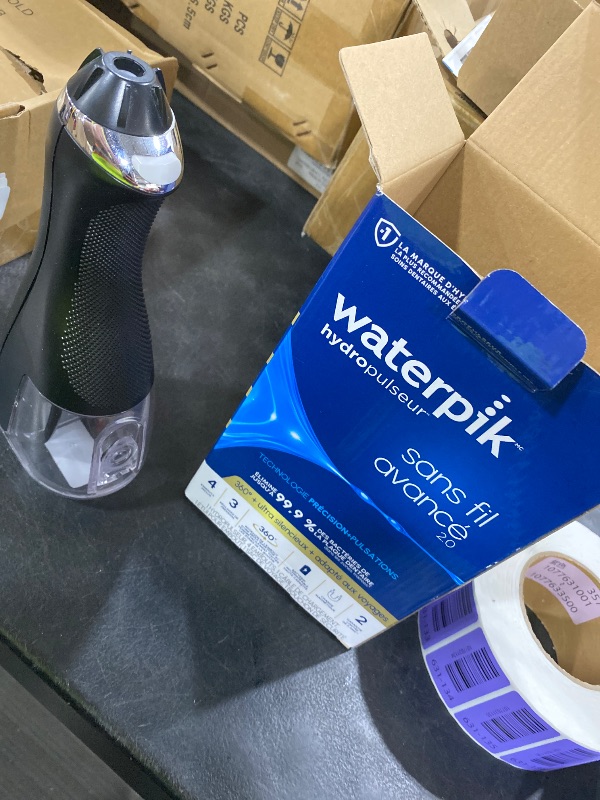 Photo 1 of Waterpik Cordless Advanced Water Flosser, Black