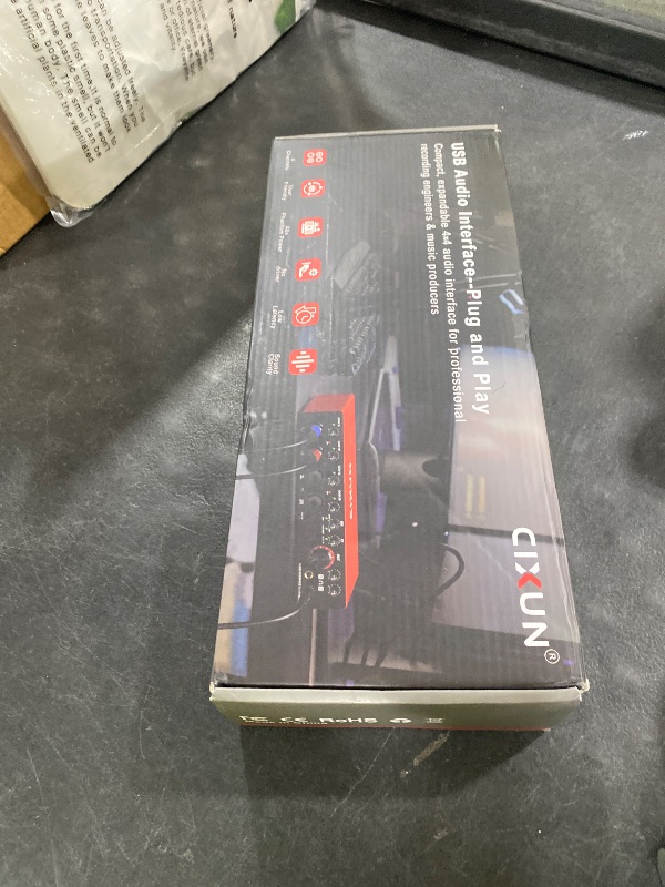 Photo 1 of CIXUN 4x4 USB-C Audio Interface - 24-bit/192kHz Studio Recording