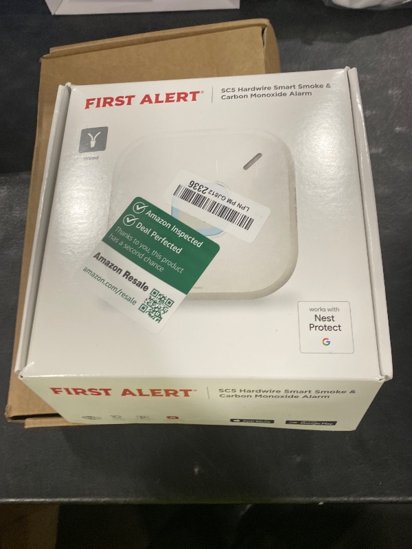 Photo 1 of First Alert SC5 Hardwire Smart Smoke & Carbon Monoxide Alarm