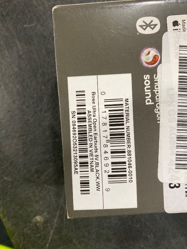 Photo 1 of Bose Ultra Open Earbuds - Black